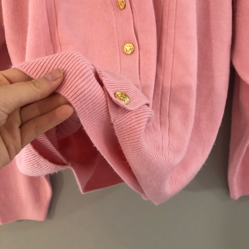 Vintage Cardi w Built in Top - Picture 6 of 6